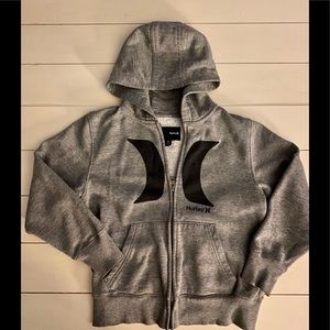 Hurley zip up hoodie